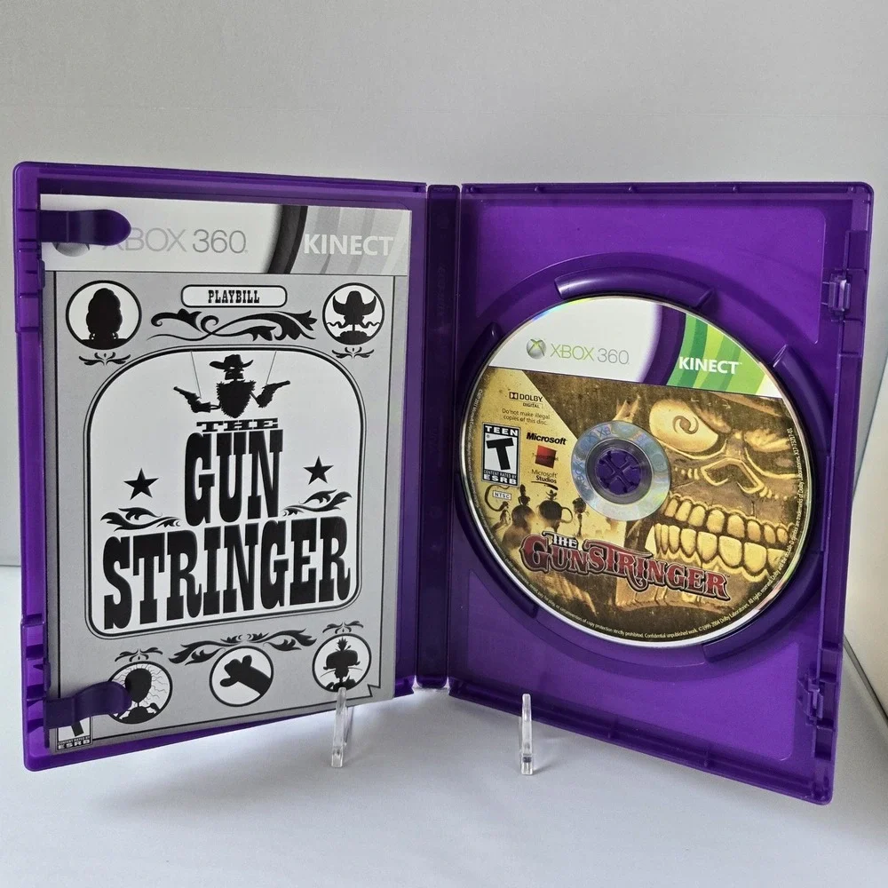 The Gunstringer - Xbox 360 Kinect - Complete CIB W/ Manual‎ Tested & Working